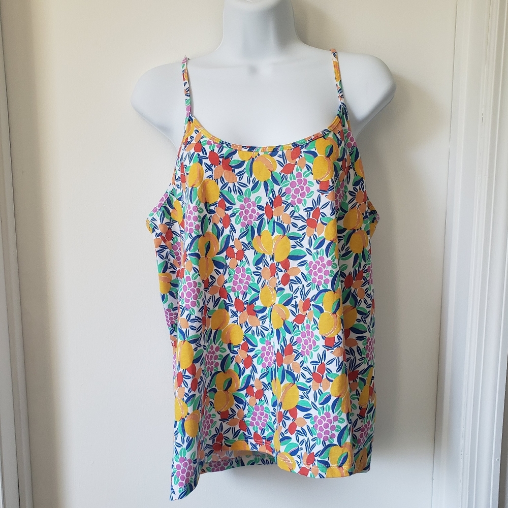 J. Crew vibrant cotton top